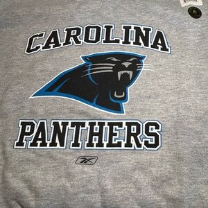 Mens XL Carolina Panthers sweat shirt NWT